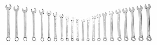 Piece combination wrench - 22-piece,